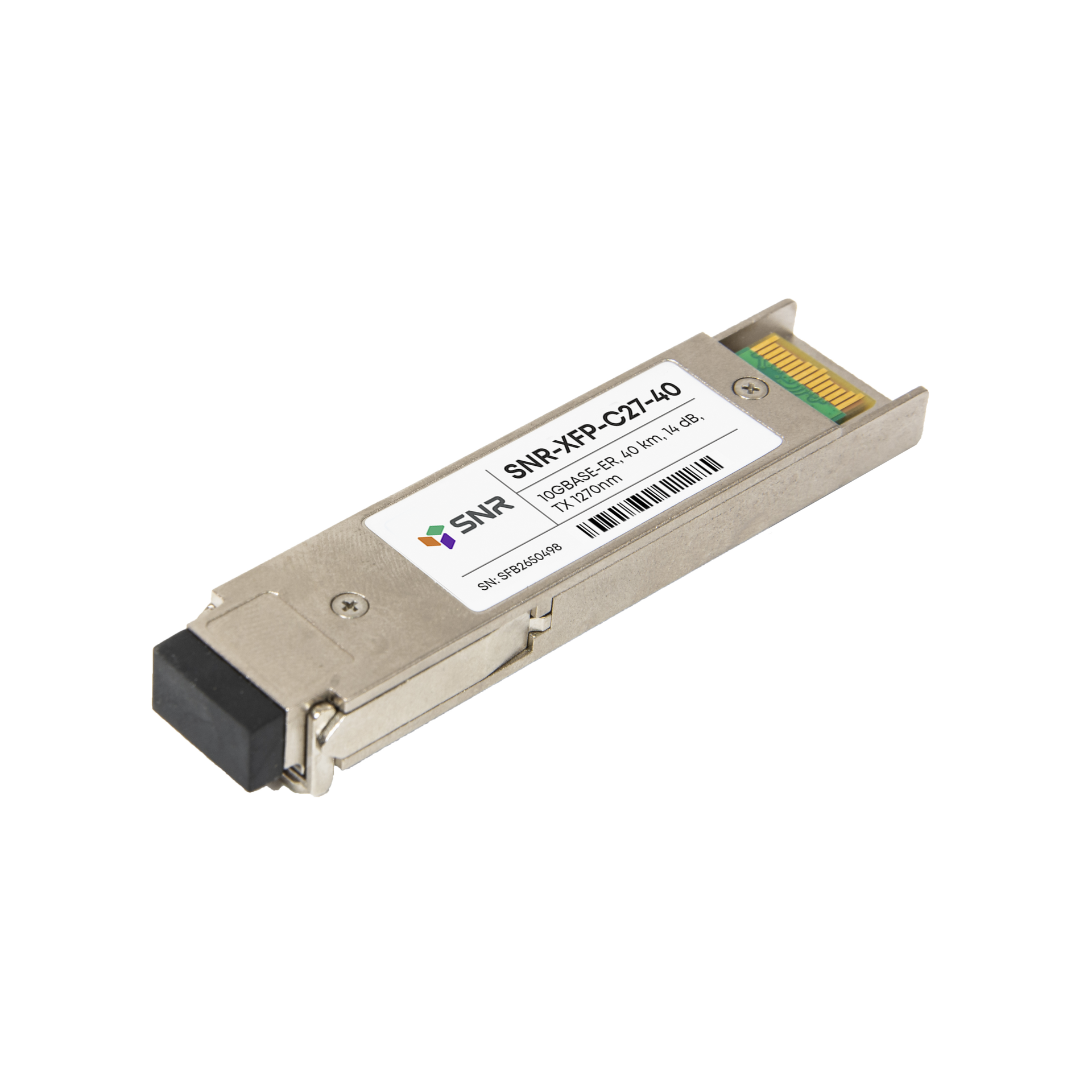 Модуль XFP CWDM оптический, дальность до 40км (14dB), 1270нм