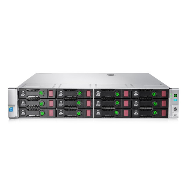 Сервер HP Proliant DL380 Gen9, 2 процессора Intel Xeon 12C E5-2678v3, 64GB DRAM, 12LFF, P440ar/2GB FBWC