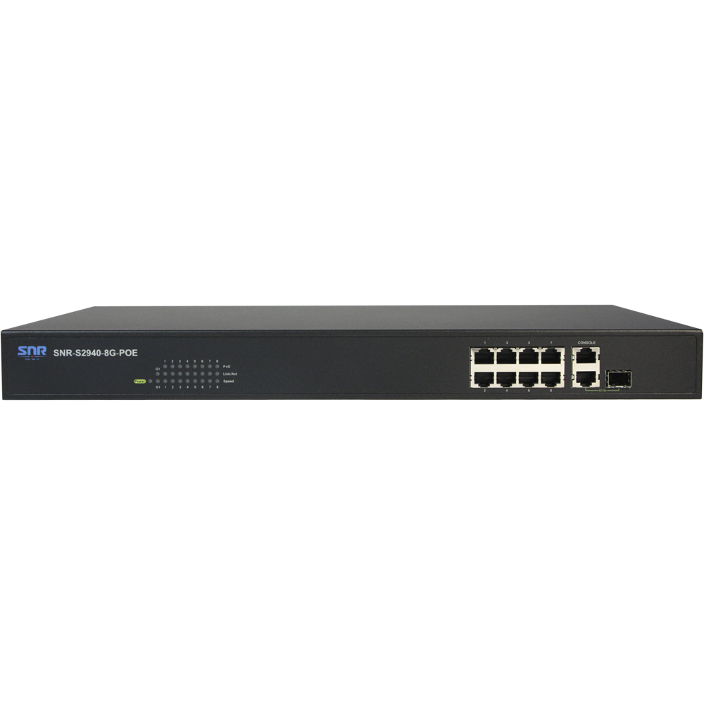 Коммутатор SNR-S2940-8G-PoE