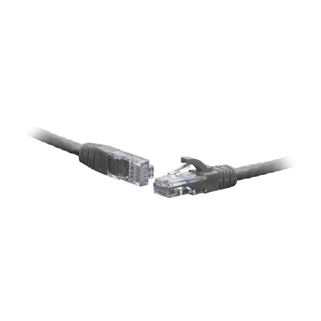 Коммутационный шнур F/UTP 4-х парный cat.5e 1.5м PVC standart серый