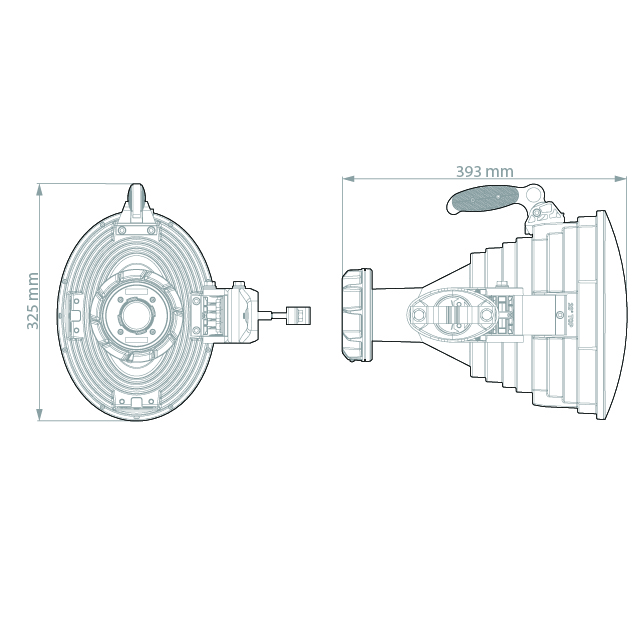 Ассимметричная лучевая антенна RF elements HG3-TP-A20-30 5GHz 20.5dBi