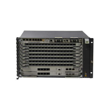 6RU шасси Huawei OLT GPON, 7 слотов для установки интерфейсных модулей, 4x10G порта