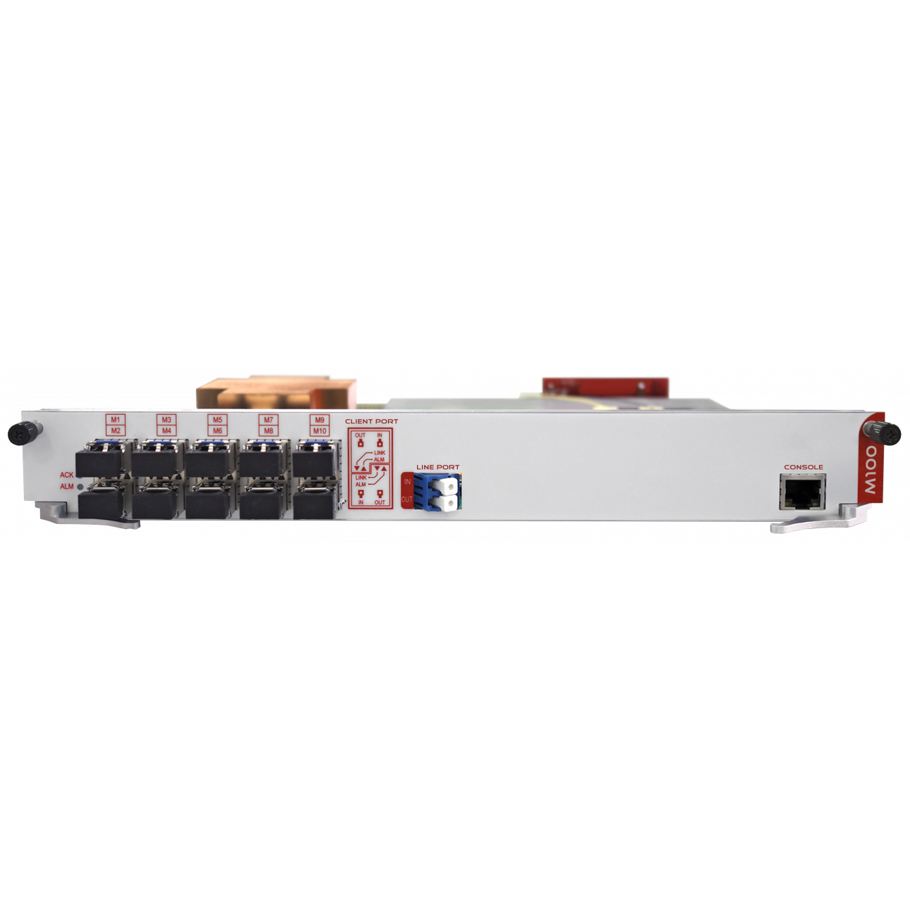 Карта muxponder 100G - 10*10G для  Orion Lambda серии 