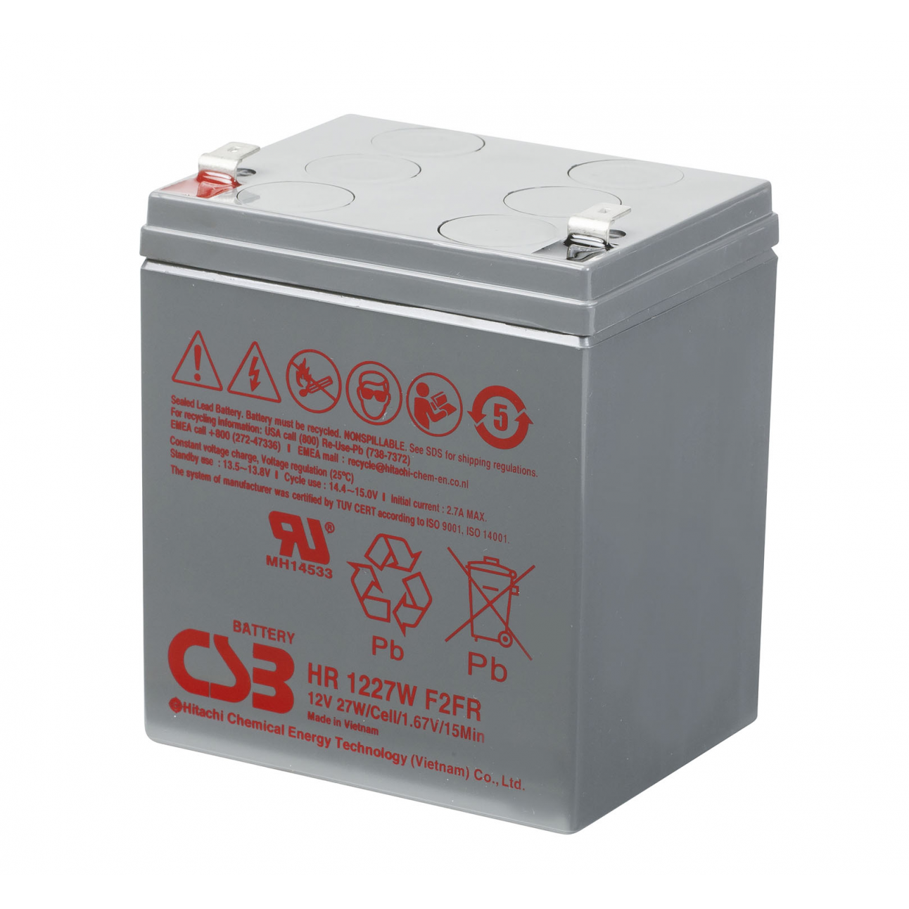 Аккумулятор CSB HR1227W F2