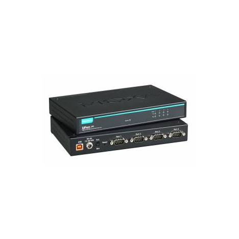 UPort 1450I 4-портовый преобразователь USB в RS-232/422/485 с изоляцией 2 КВ MOXA