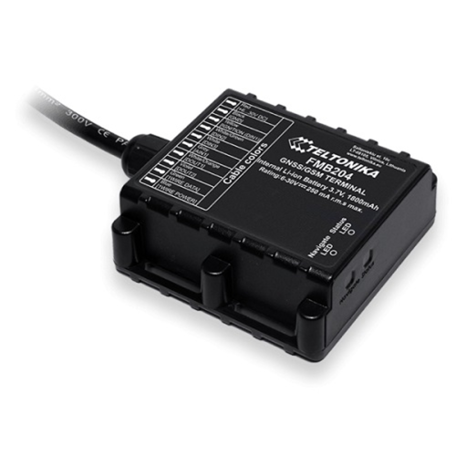 FMB204 GPS контроллер местонахождения и состояния транспорта