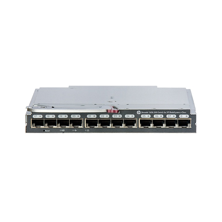 Блейд-коммутатор Brocade 16/28 SAN для HP c-Class блейд-систем