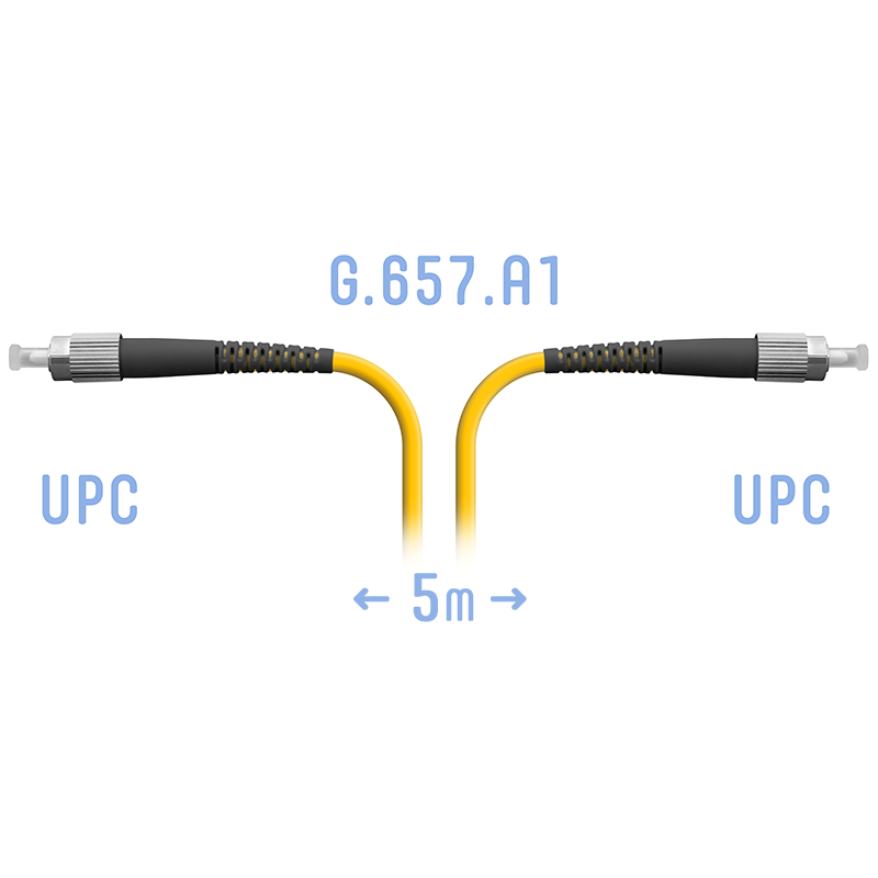 Патчкорд оптический FC/UPC SM G.657.A1 5 метров
