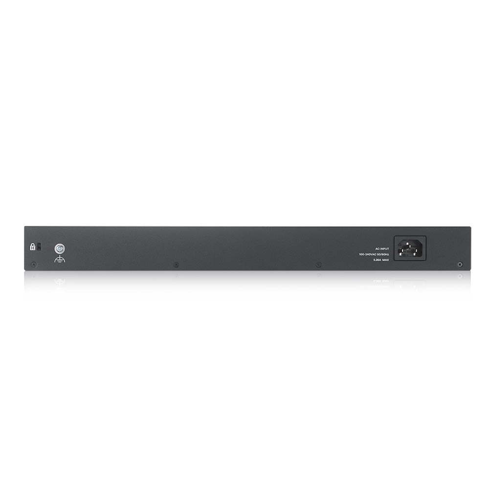 Коммутатор ZYXEL NebulaFlex Pro GS2220-28HP Hybrid L2 PoE+ switch , rack 19 , 24xGE PoE+, 4xCombo (SFP / RJ-45), budget 375 W, standalone / cloud man