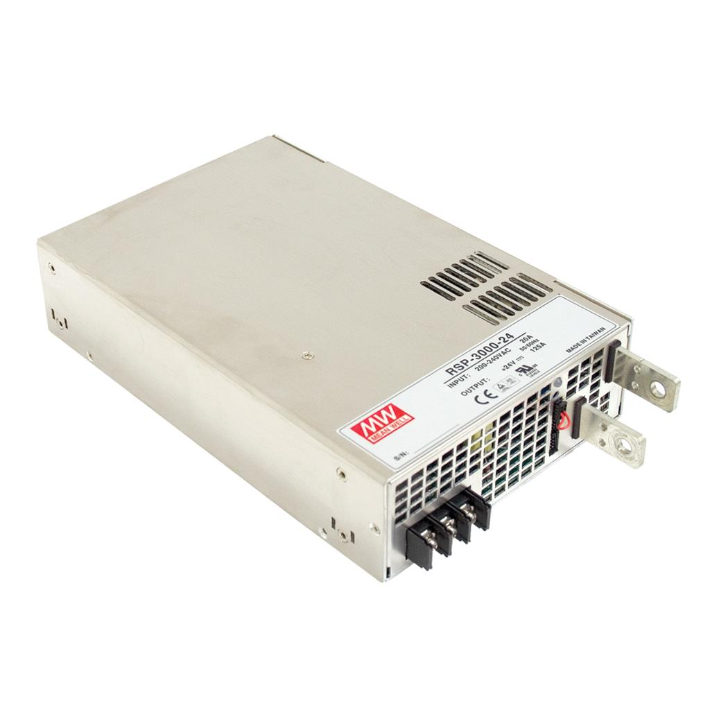 RSP-3000-24 Мощный блок питания в защитном кожухе 24В, 125А, 3000Вт Mean Well