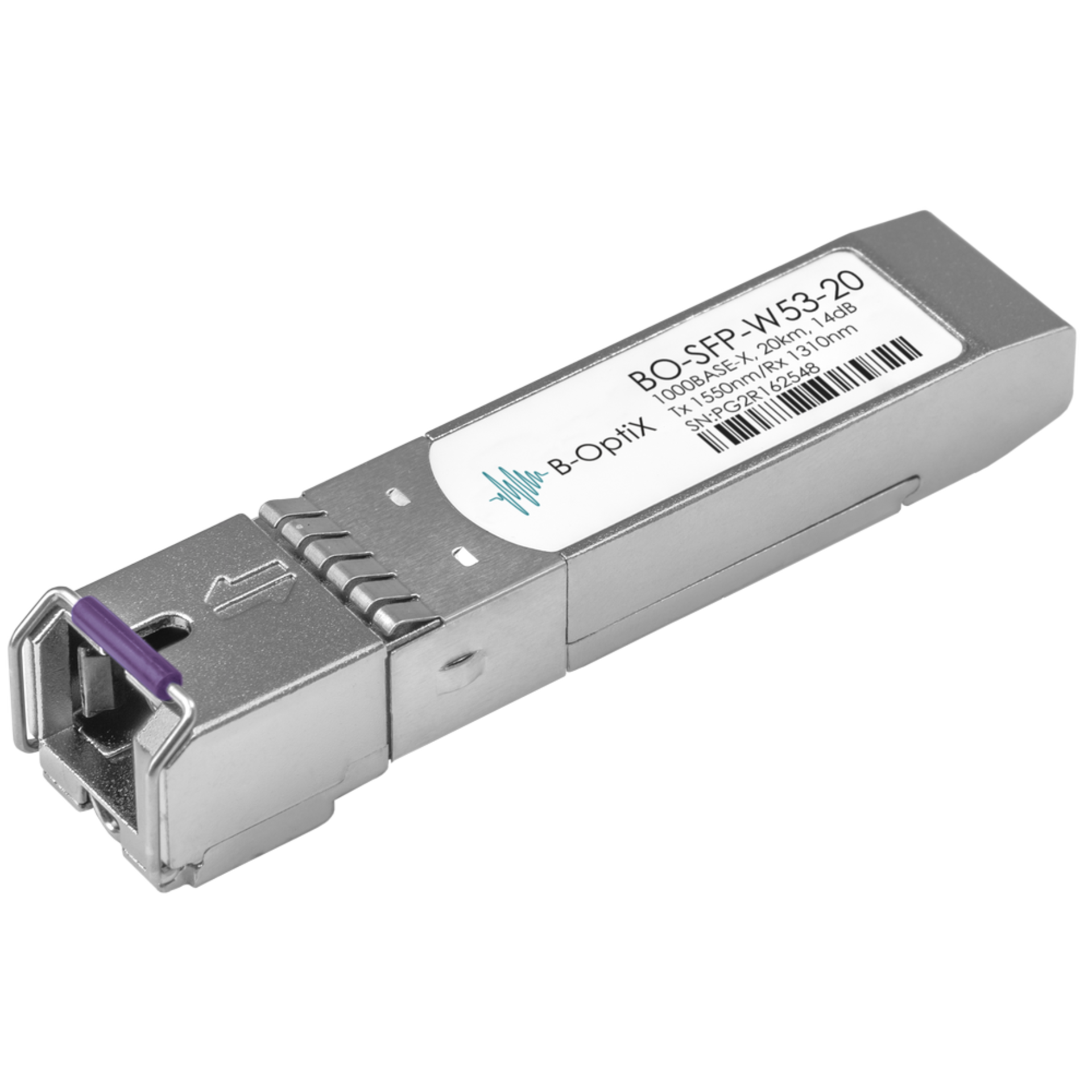Модуль B-OptiX SFP WDM, дальность до 20км (14dB), 1550нм