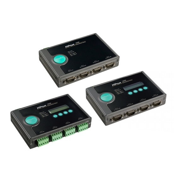 NPort 5430 4-портовый асинхронный сервер RS-422/485 в Ethernet MOXA