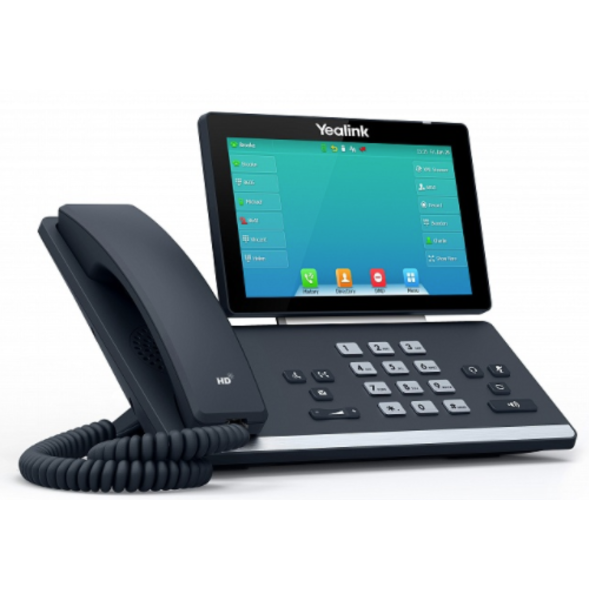IP-телефон  SIP-T57W, Цветной сенсорный экран, WiFi, Bluetooth, GigE, без видео, без БП