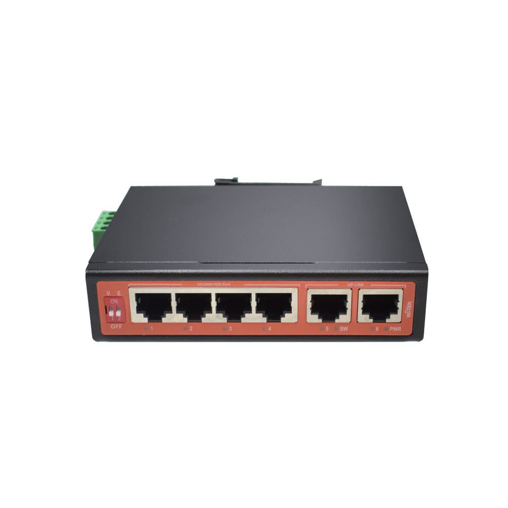 Промышленный неуправляемый коммутатор Wi-Tek PS206-I