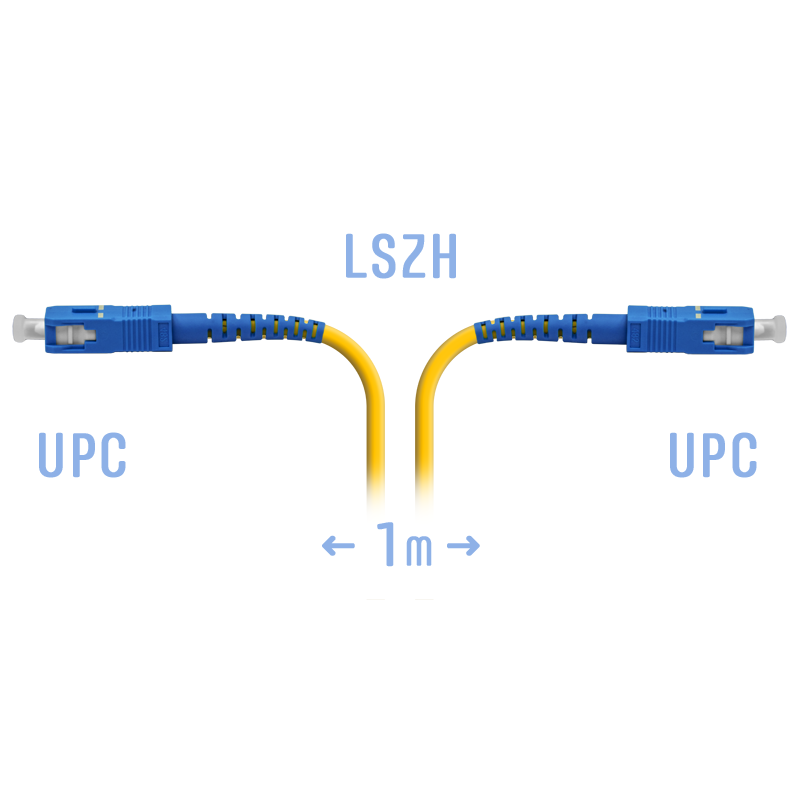 Патчкорд оптический SC/UPC SM 1метр