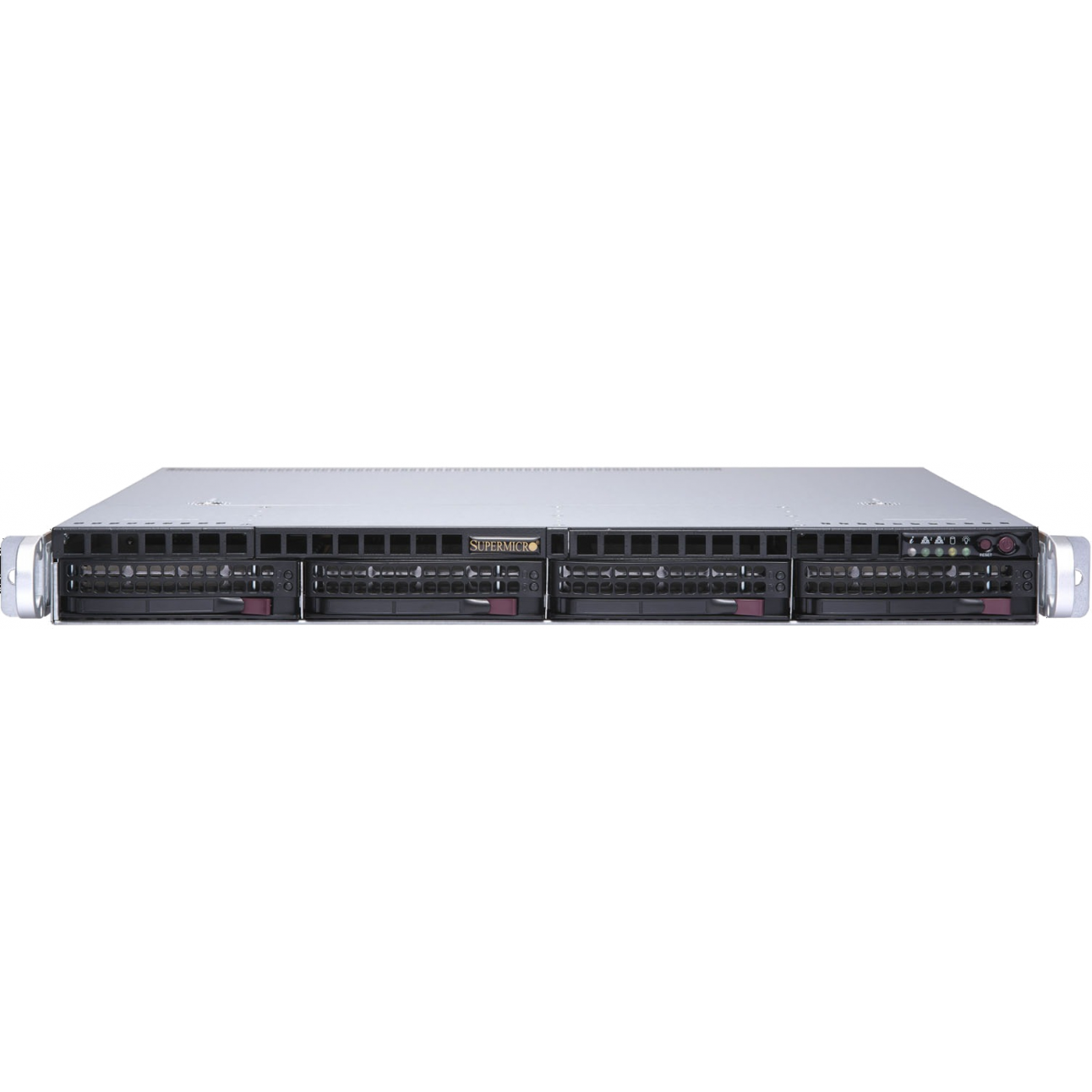 Платформа Supermicro 1U SYS-6019P-MTR, До двух процессоров Intel  Xeon Scalable, DDR4, 4x3,5 HDD SATA, 2x1000Base-T