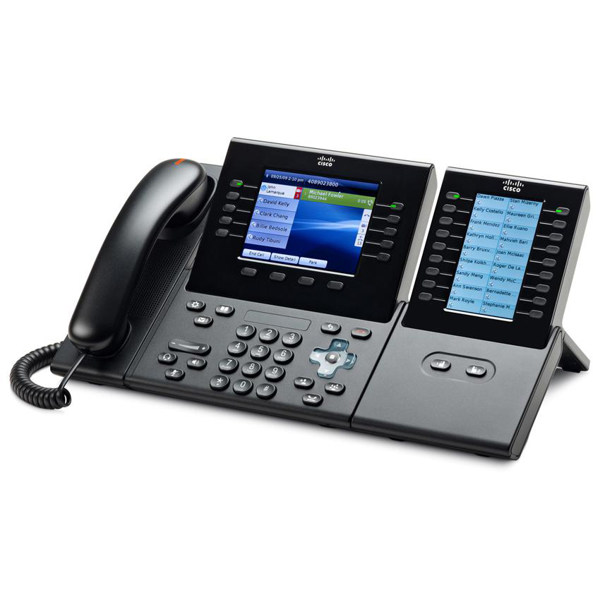 Блок расширения Cisco CP-CKEM-C для телефонных аппаратов Cisco CP-8900, CP-9900, черный