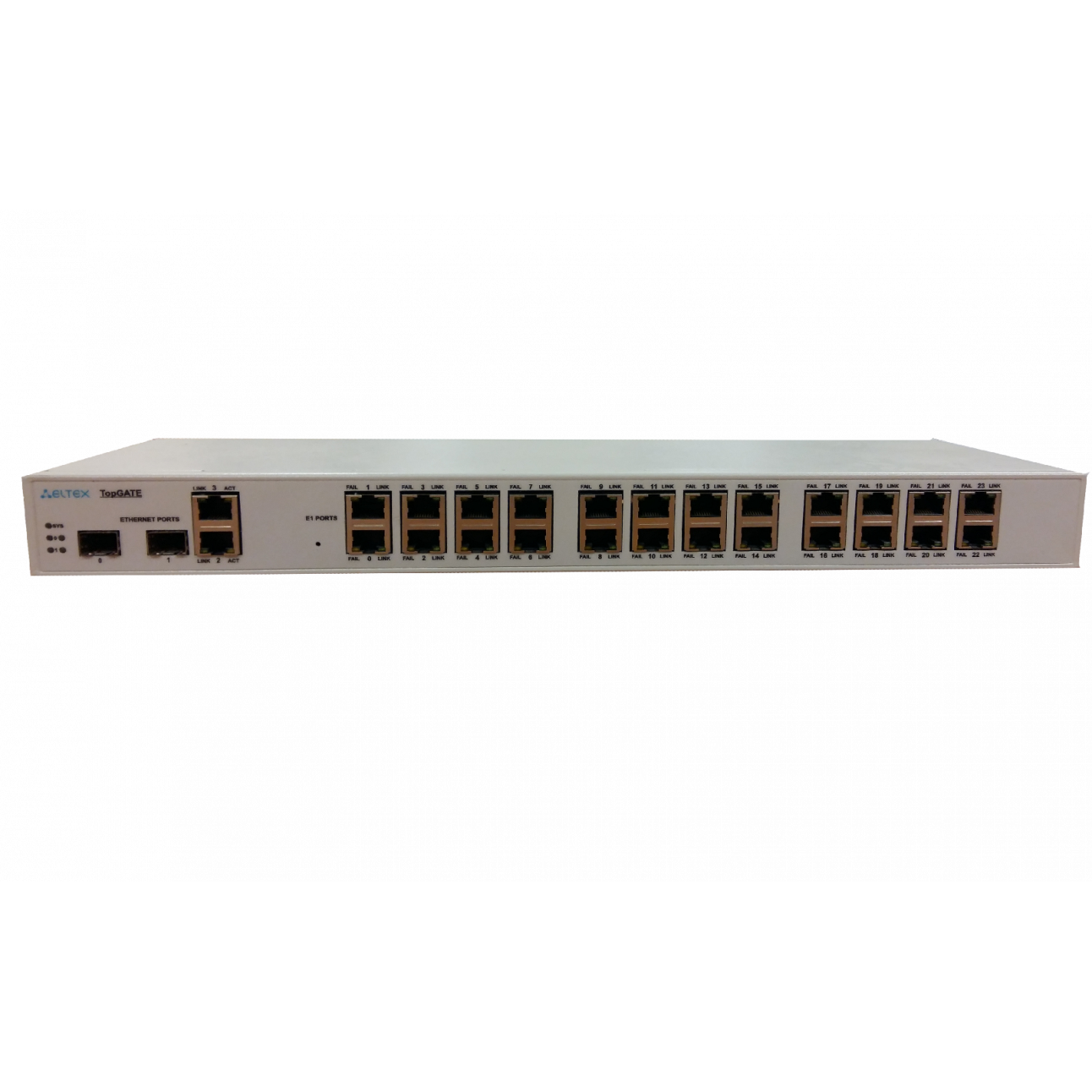 Оптический мультиплексор Eltex ToPGATE-24E1-2FG
