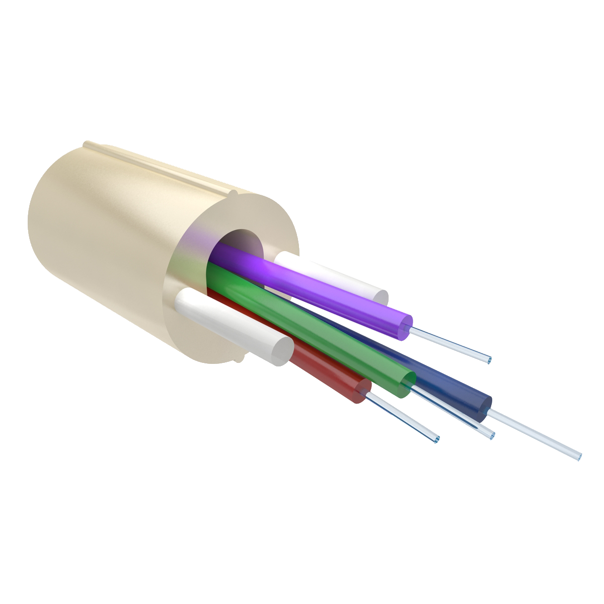 Кабель оптический Alpha Mile RISER, 04 волокна Corning Ultra G.652D, LSZH