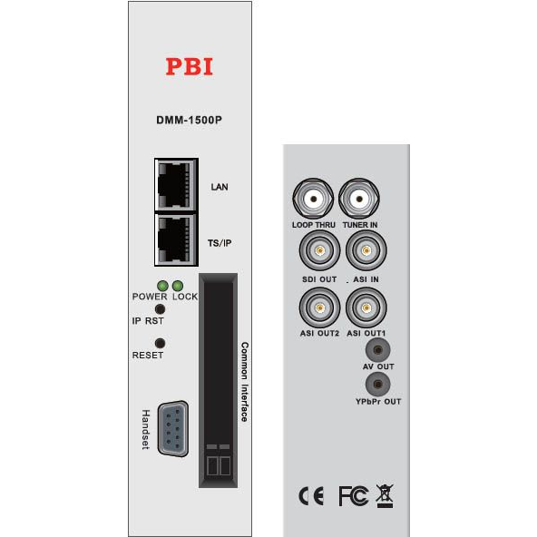 Модуль профессионального IRD приемника PBI DMM-1500P-30S2 для цифровой ГС PBI DMM-1000 (некондиция)
