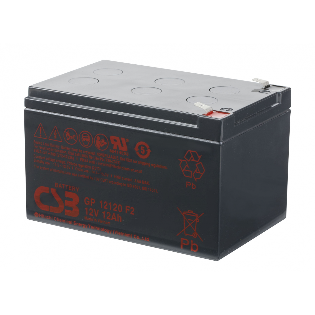 Аккумулятор CSB GP 12120 F2