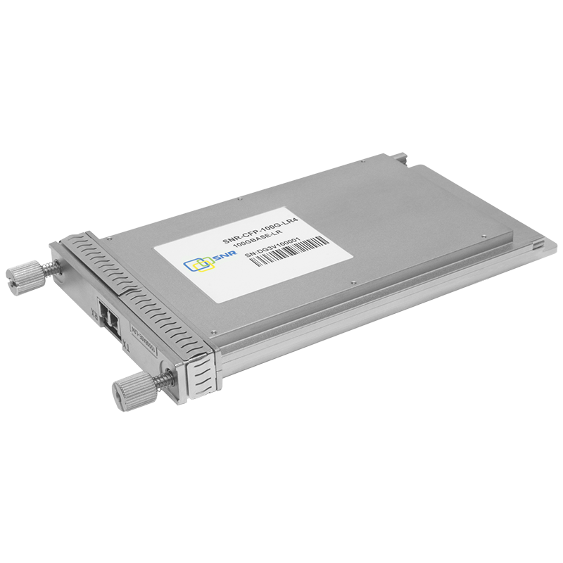 Двухволоконный модуль, CFP 100GBASE-LR4, разъем LC, дальность до 10км (6.5dB)