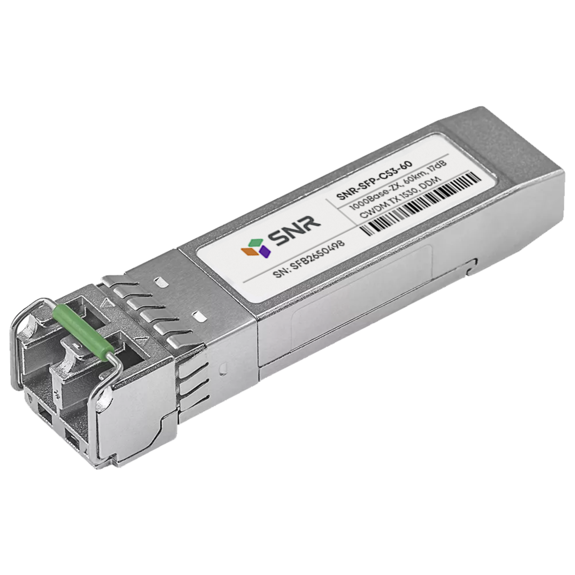 Модуль SFP CWDM оптический, дальность до 60км (17dB), 1530нм