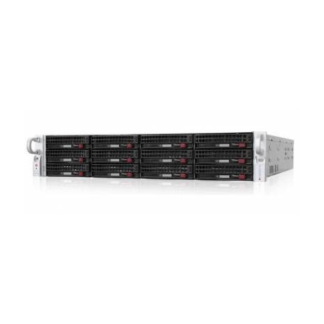 Сервер Supermicro 826E16-R1200LPB(X9DRi-LN4F+), 2 процессора Intel Xeon 8C E5-2660 2.20GHz, 48GB DRAM