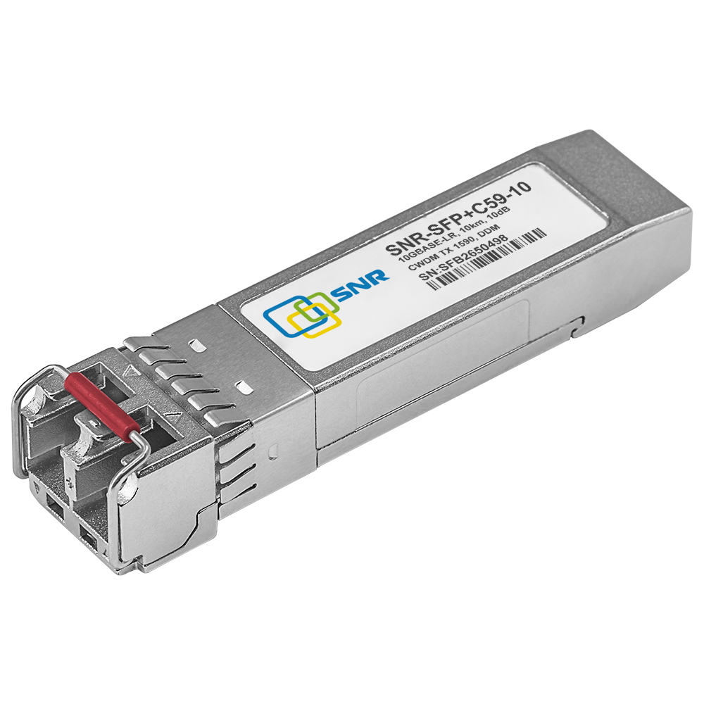 Модуль SFP+ CWDM оптический, дальность до 10км (10dB), 1590нм