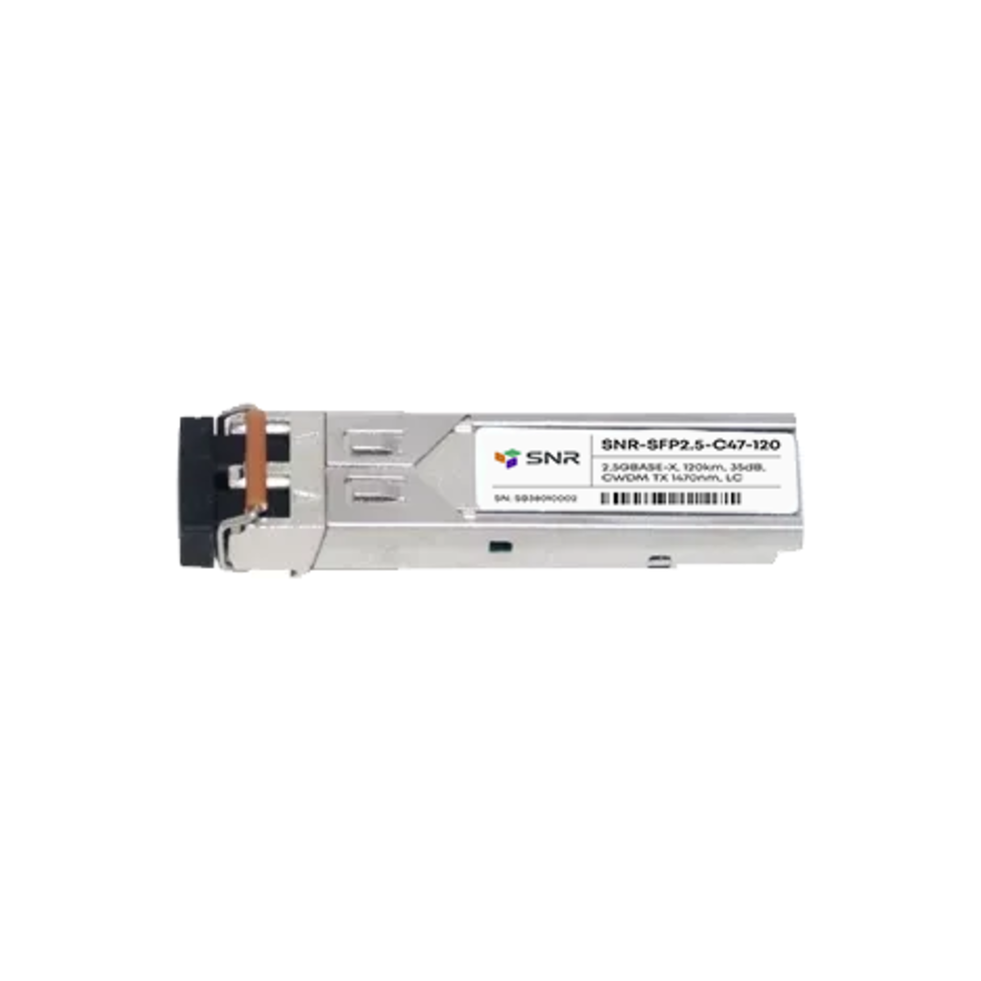Модуль SFP 2.5G CWDM оптический, дальность до 120км  (35dB), 1470нм