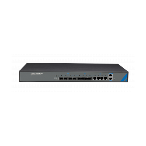 OLT C-DATA FD1104SN с 4 портами GEPON (SFP), 4 GE комбо-порта, 2 БП АC