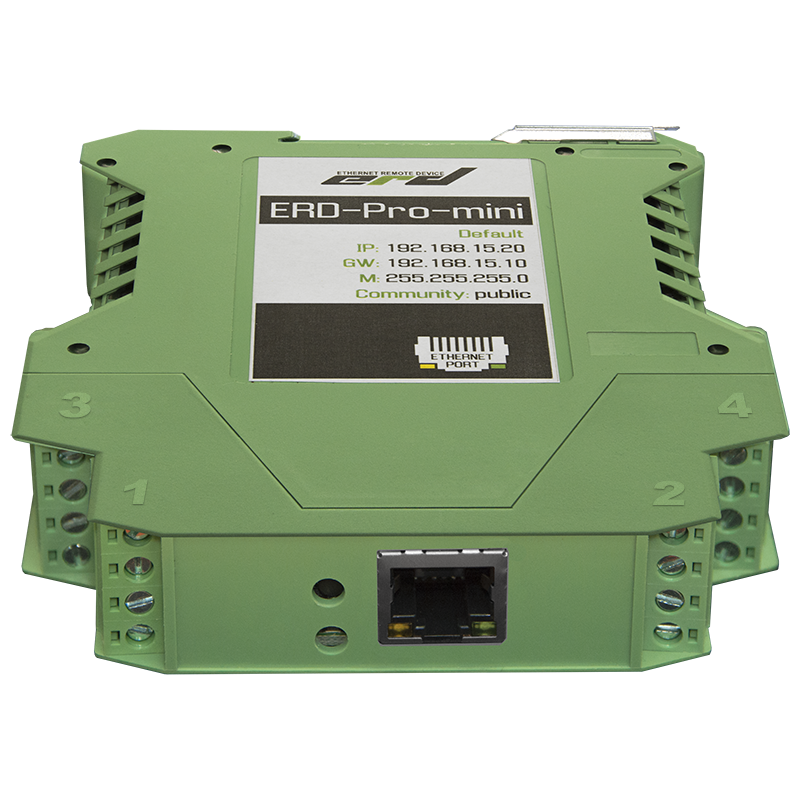 Устройство удалённого контроля и управления SNR-ERD-Pro-mini, пластиковый корпус, крепление Din.