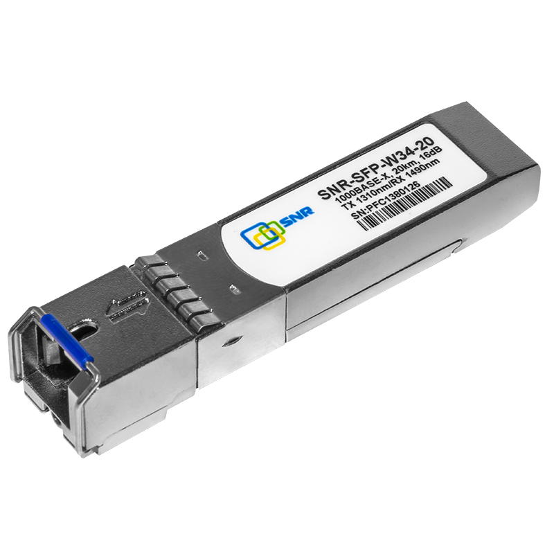Модуль SFP WDM, дальность до  20км (12dB), 1310/1490nm
