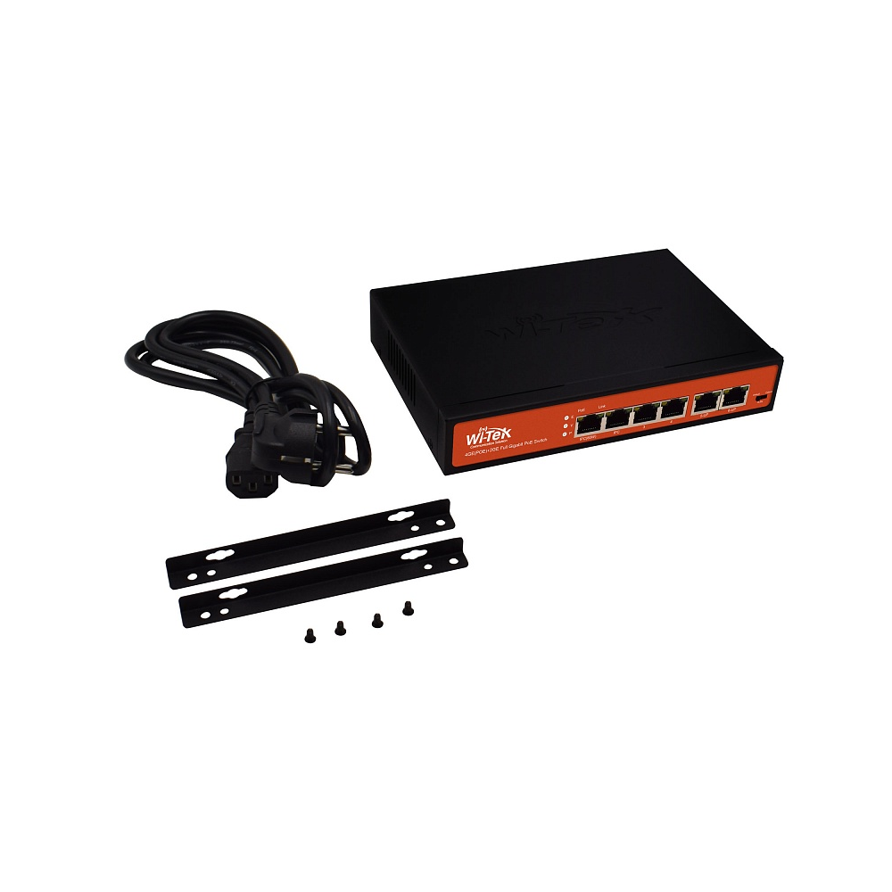 Коммутатор неуправляемый Wi-Tek PS305G v2