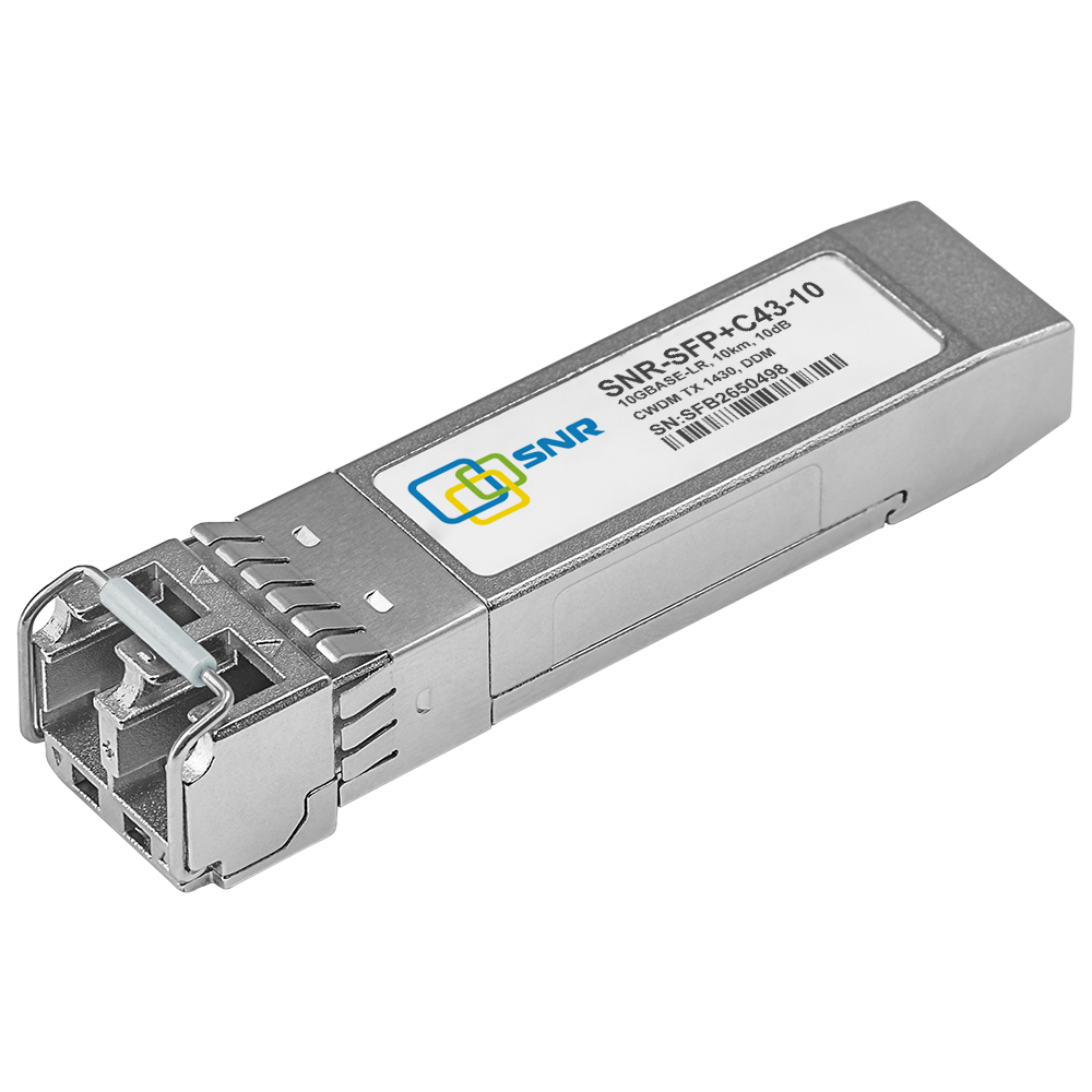 Модуль SFP+ CWDM оптический, дальность до 10км (10dB), 1430нм