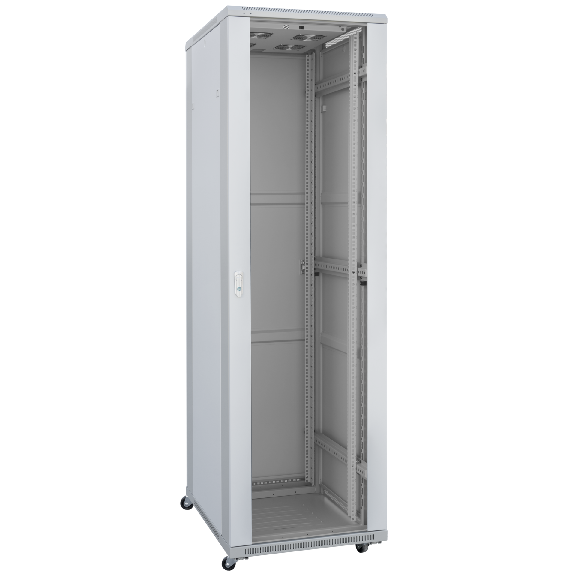 Шкаф телекоммуникационный напольный 42U 600x600мм, серия TFC (SNR-TFC-426060-GS-G)
