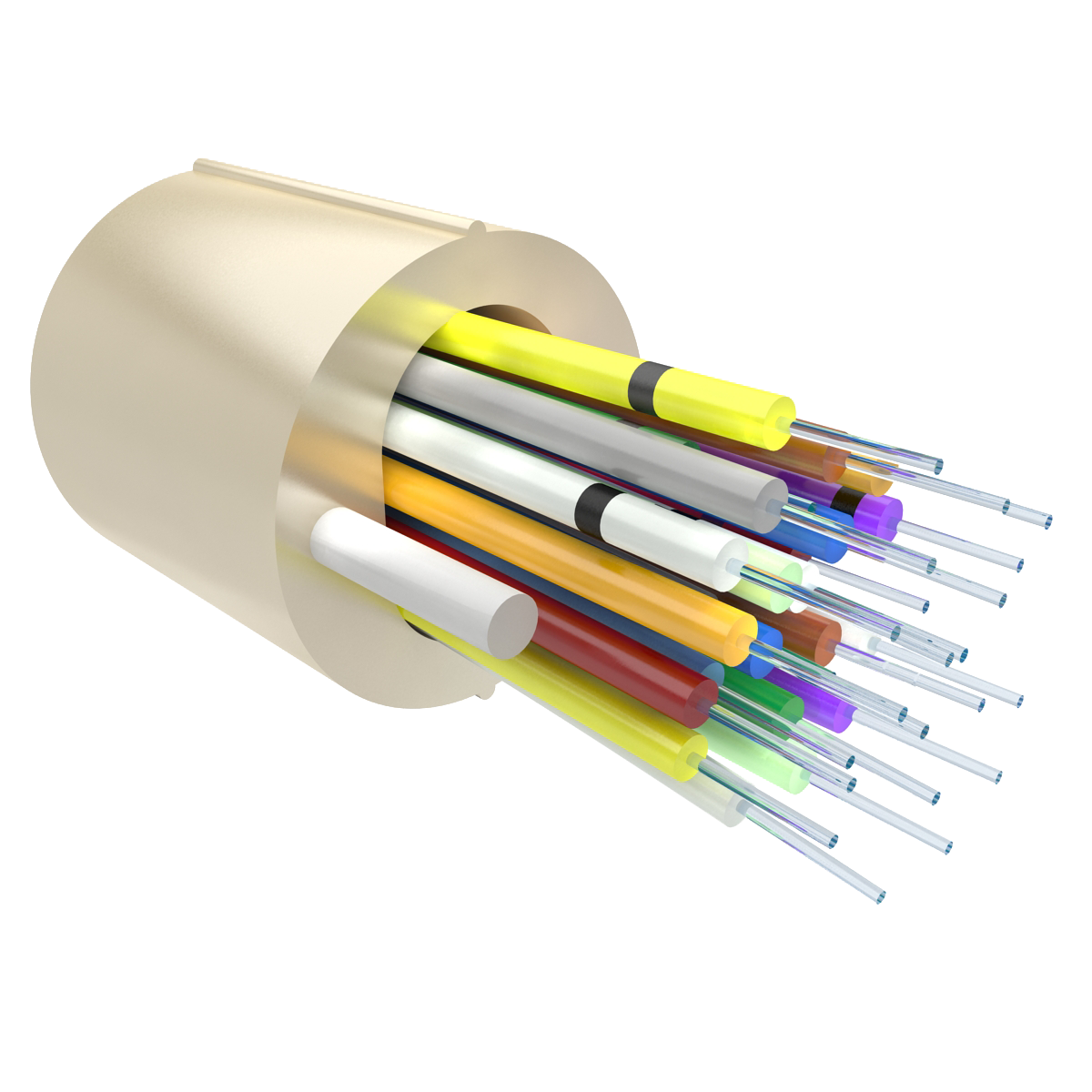 Кабель оптический Alpha Mile RISER, 24 волокна Corning Ultra G.652D, LSZH