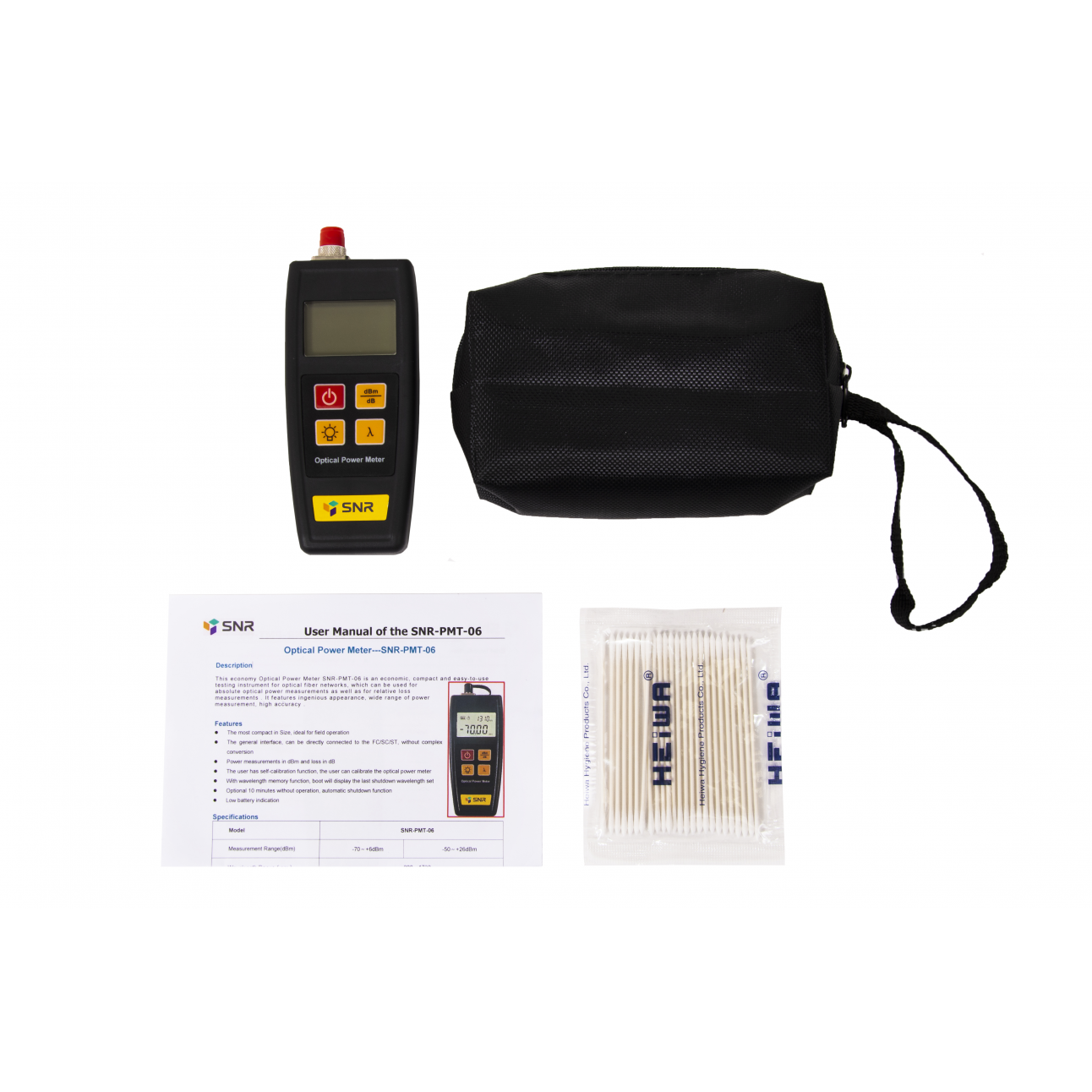 Измеритель оптической мощности компактный SNR-PMT-06