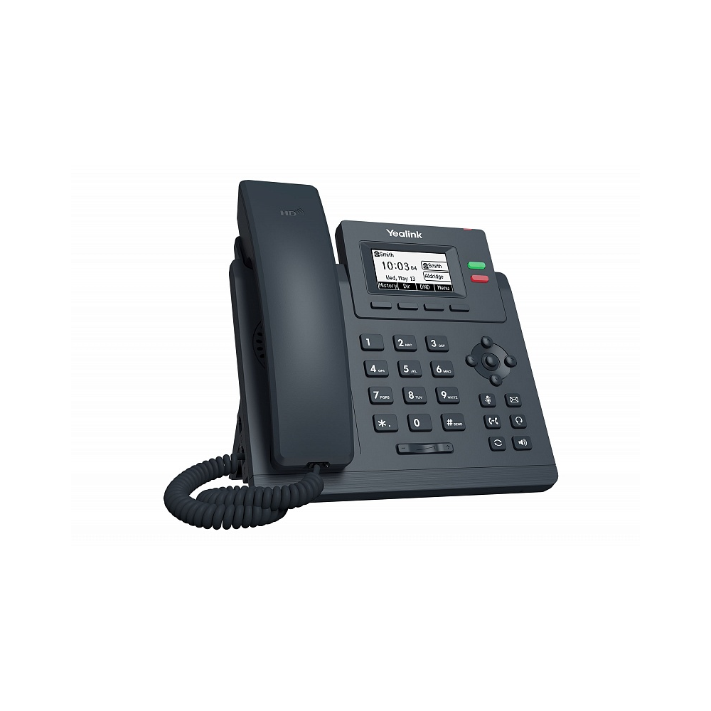 IP-телефон Yealink SIP-T31, 2 аккаунта, GibE, PoE