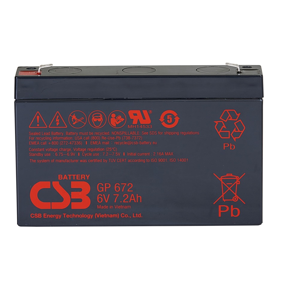 Аккумуляторная батарея CSB GP 672