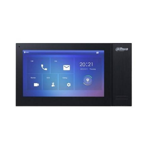IP монитор для видеодомофона Dahua DH-VTH2421FB 7 дюймов, трев.вх/вых 6/1, LAN, DC12В