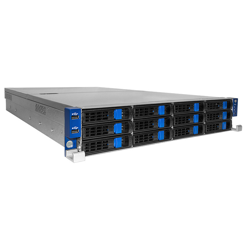 Серверная платформа SNR-SR380R-V3, 2U, E5-2600v3/v4, DDR4, 14xHDD, резервируемый БП