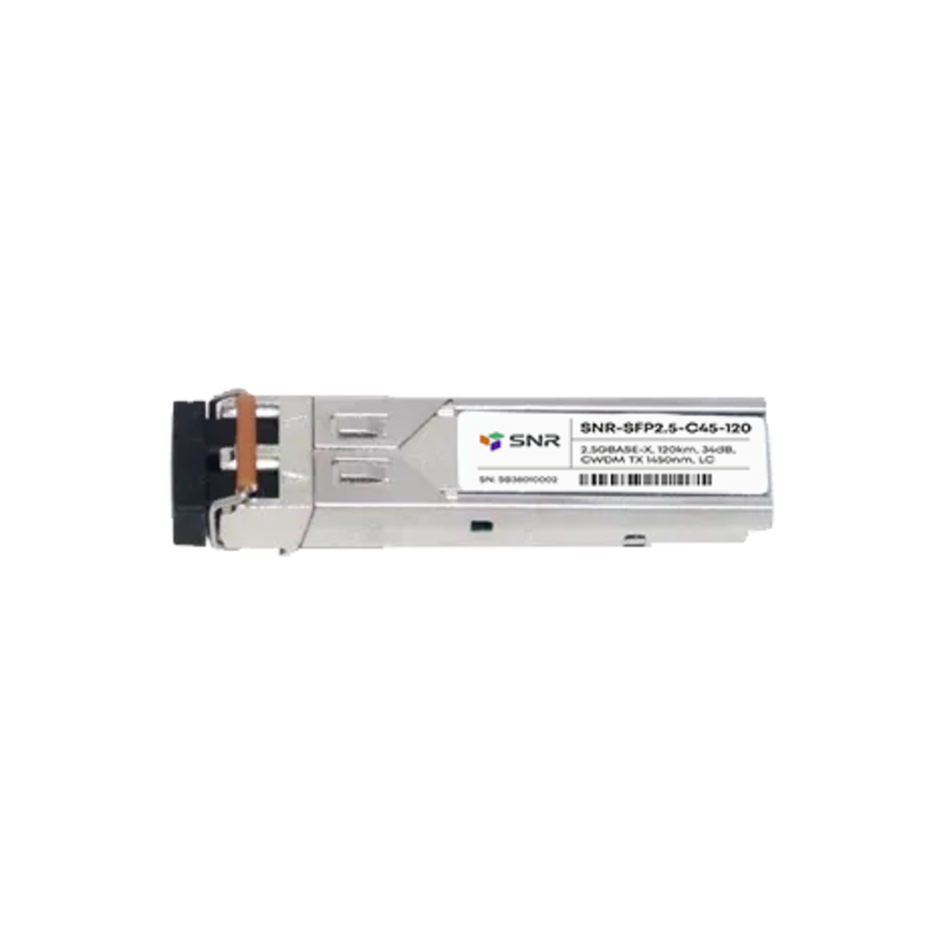 Модуль SFP 2.5G CWDM оптический, дальность до 120км  (34dB), 1450нм
