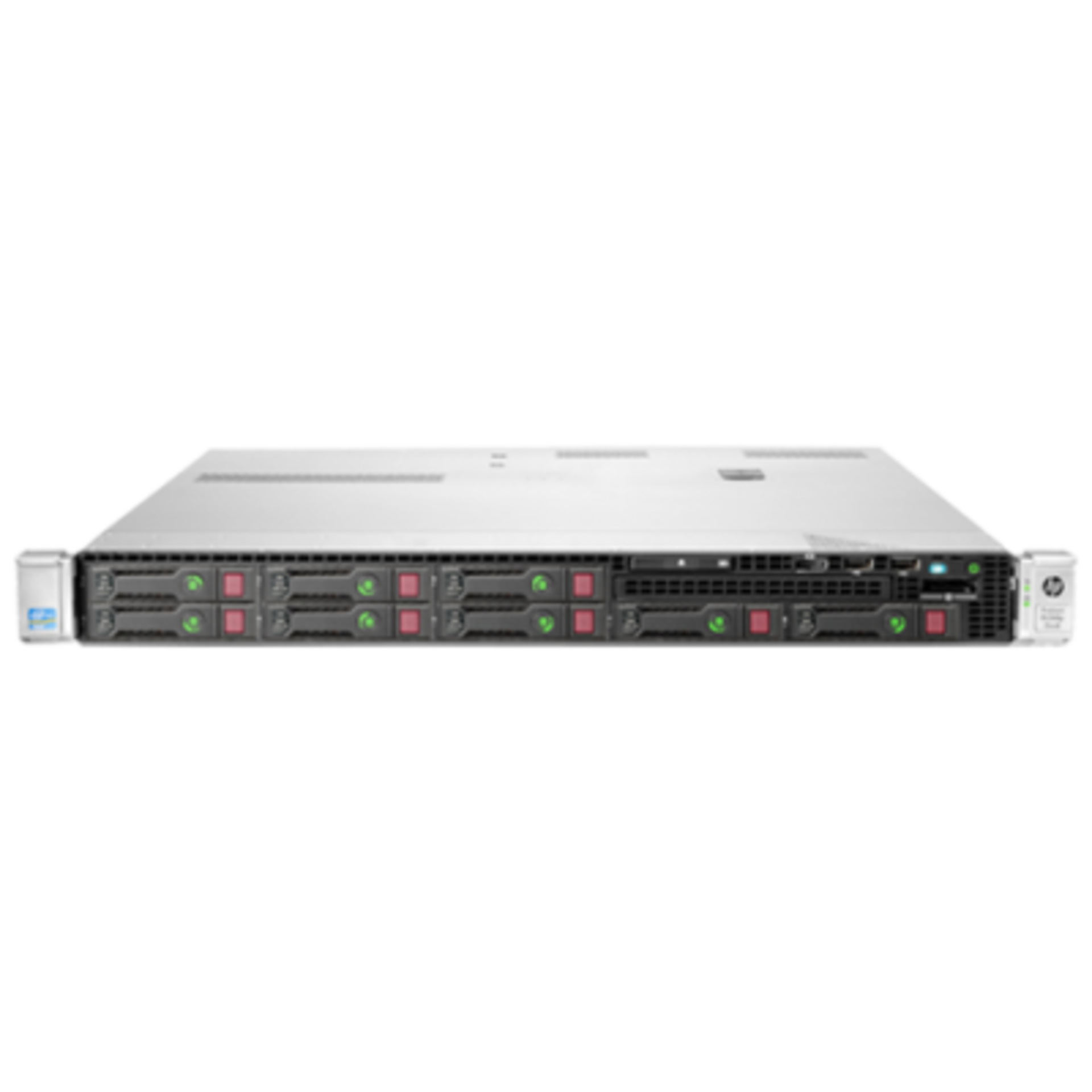 Сервер HP Proliant DL360p Gen8, процессор Intel Xeon 10C E5-2680v2 2.80GHz, 32GB DDR3 DRAM, 8SFF, P420i/1GB FBWC