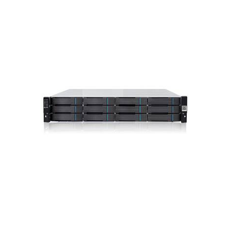 Система хранения данных Infortrend DS1012R (2xCtrl, до 12xHDD, SAS6G внеш. порт, 2x2GB, 8x1G порта iSCSI)