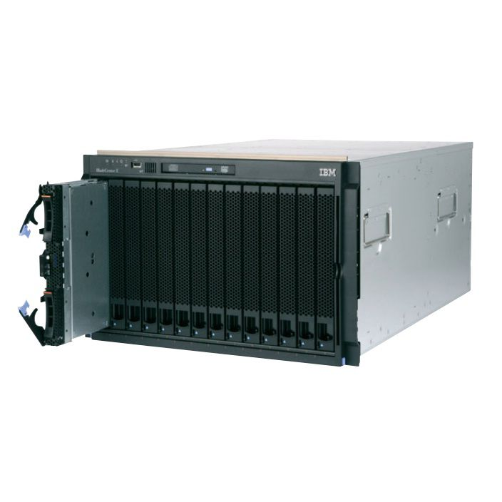 Блейд-система IBM BladeCenter E, 14 блейд-серверов HS22: 2 процессора Intel Xeon Quad-Core L5520 2.26GHz, 24GB RAM, 292GB SAS