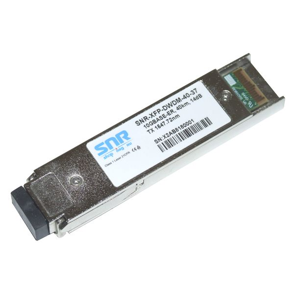 Модуль XFP DWDM оптический, дальность до 40км (15dB), 1547.72нм