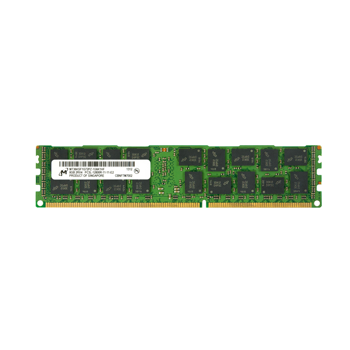 Память DDR PC3L-12800R ECC Reg, 8GB