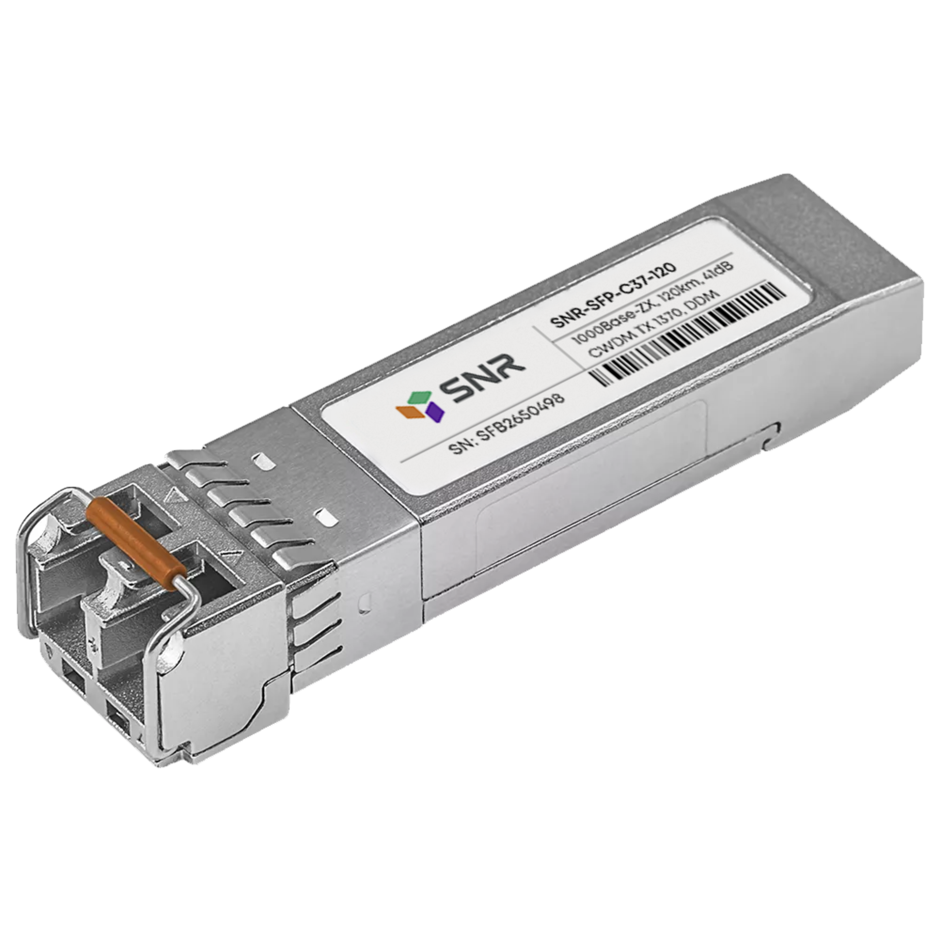 Модуль SFP CWDM оптический, дальность до 120км (41dB), 1370нм