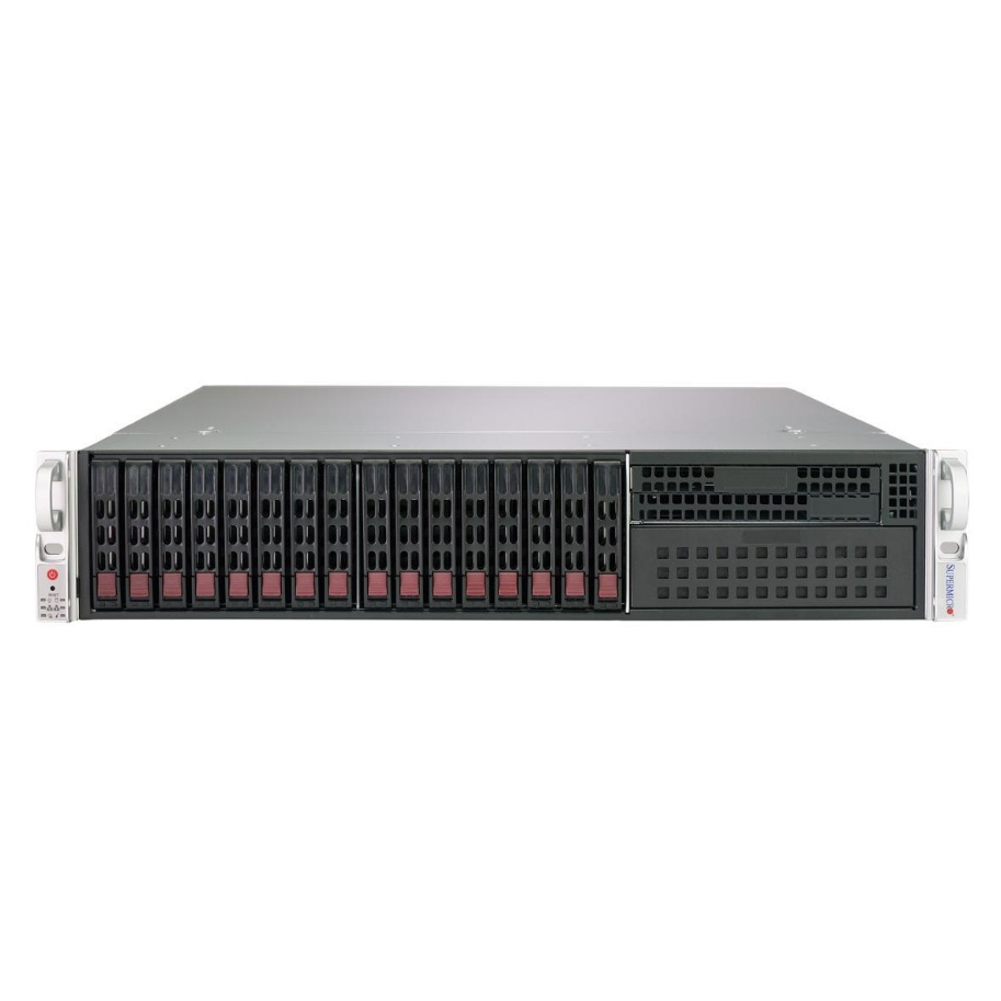 Платформа Supermicro 2U AS-2113S-WTRT, Один процессор AMD Epyc 7002, DDR4, 16x2,5 HDD SATA, 2x10GBase-T